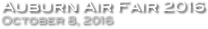 Auburn Air Fair 2016
October 8, 2016
